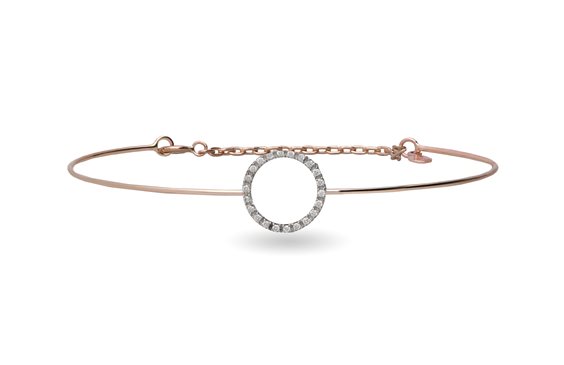 Bracelet Rubinia Femme in Or Diamante 0.143 Ct BR259R-BBT-M - BR259R-BBT-M